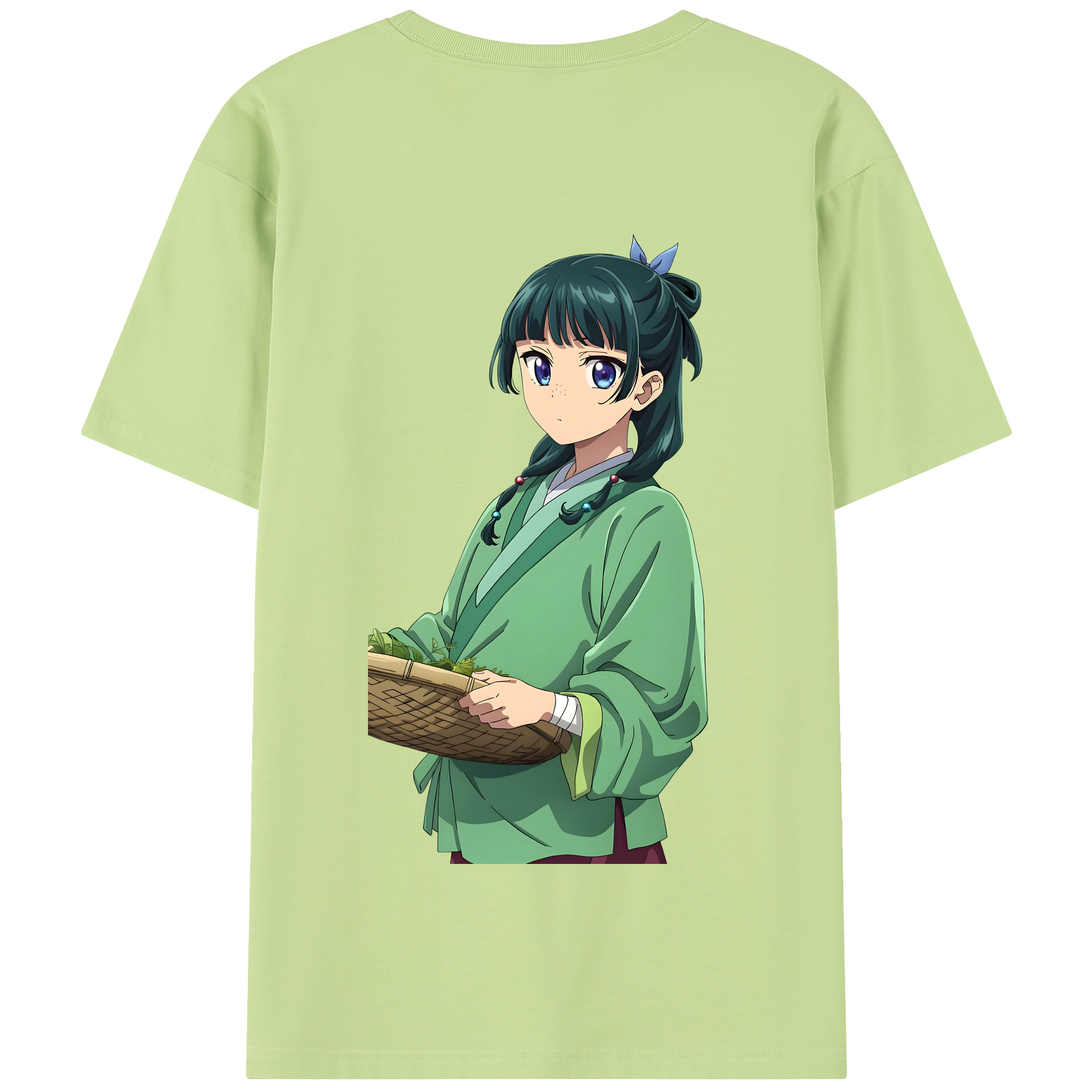 （画像用） 薬屋のひとりごと The Apothecary Diaries 綿100％半袖Tシャツ（背面プリント）